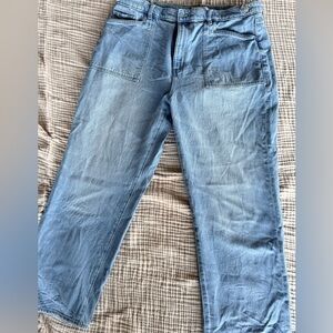 LOFT Light Blue Ankle & Cropped Jeans